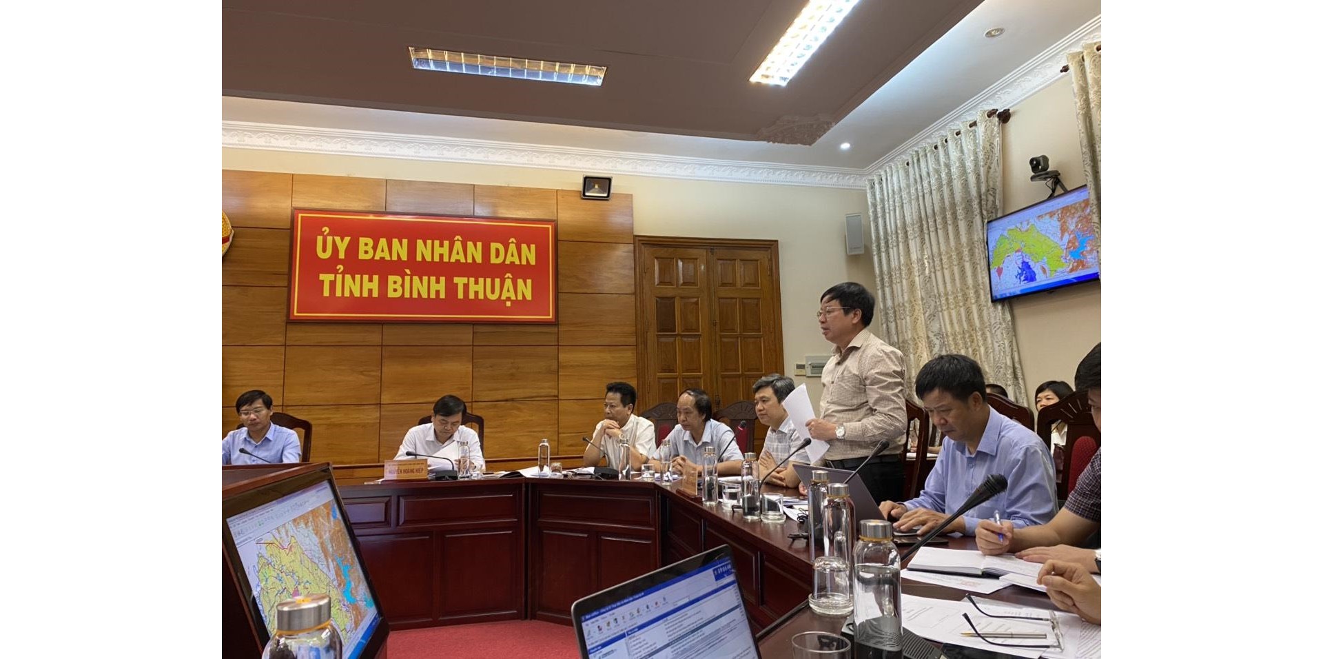 IWRP's leaders take part in a mission led by the Minister and Vice Minister of of Agriculture and Rural Development to Ninh Thuan and Binh Thuan Provinces (May 23-25, 2020)